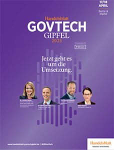 Broschüre GovTech-Gipfel 2023
